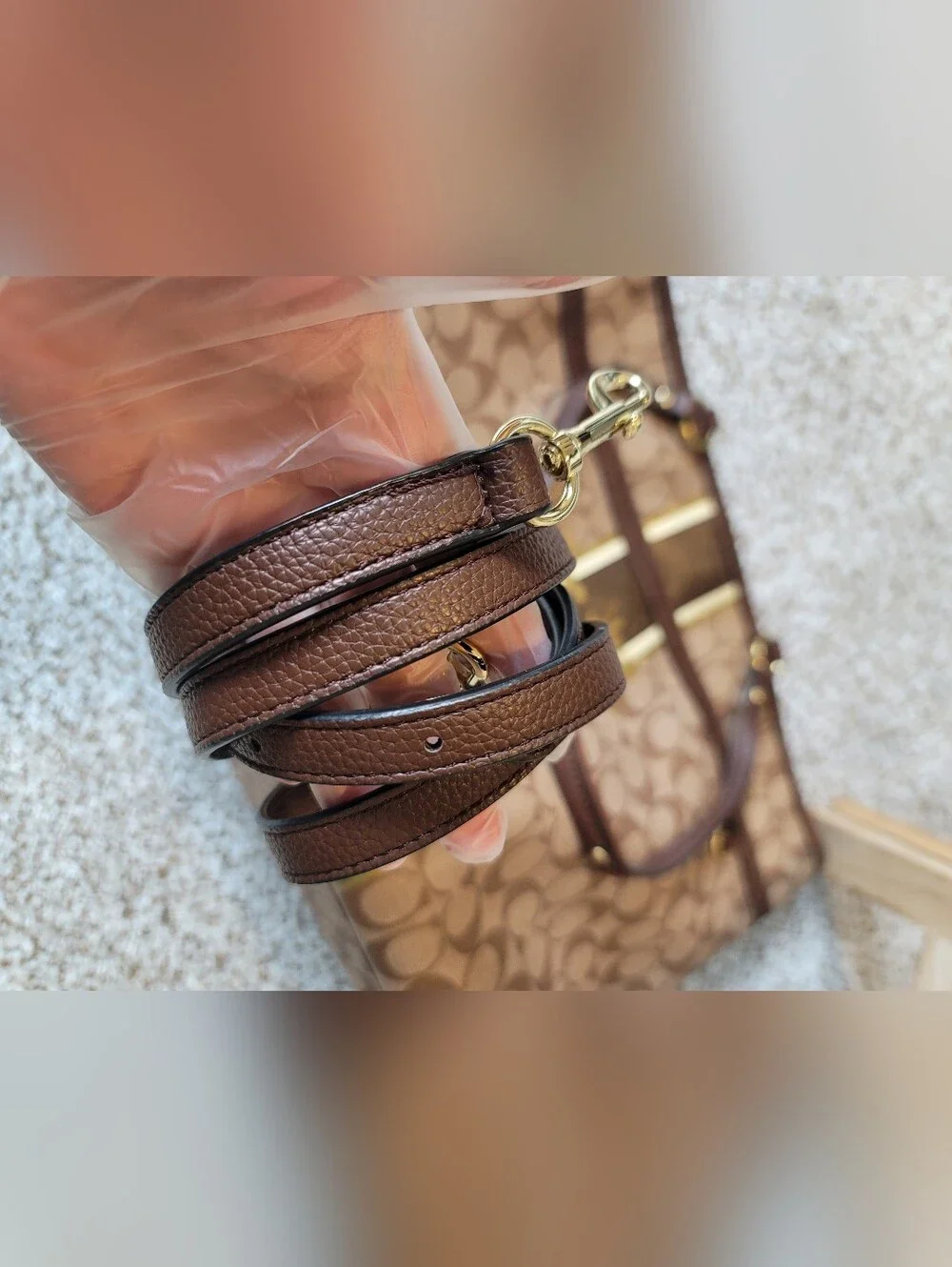 Coach diaper bag